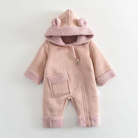 Winter Zipper Infant Jumpsuit