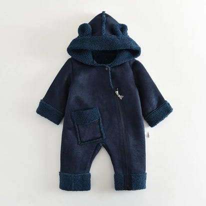 Winter Zipper Infant Jumpsuit